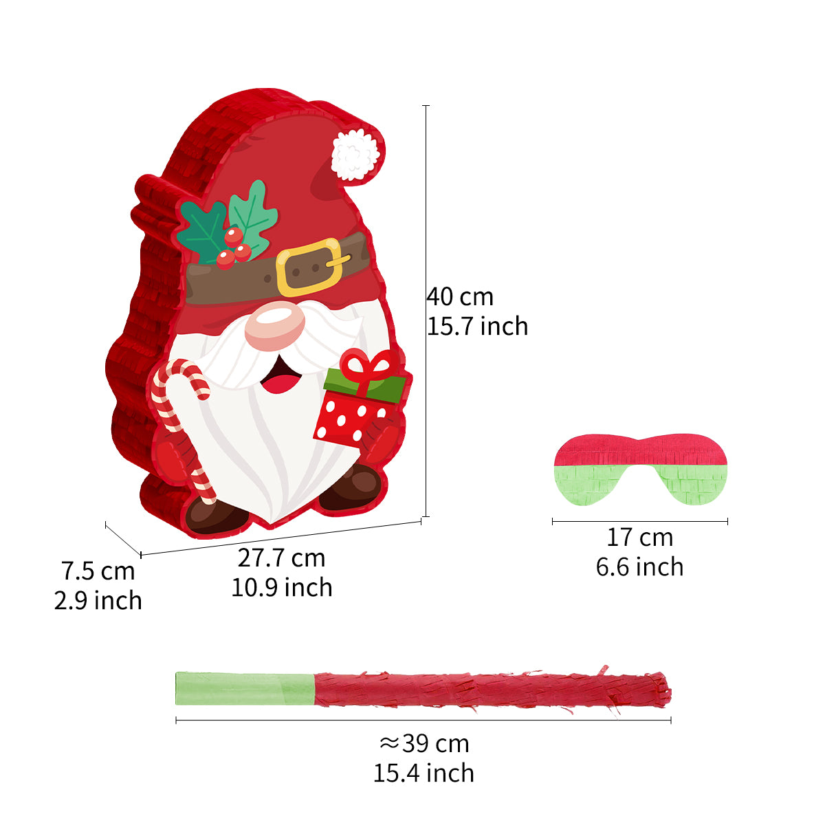 Creative Home Christmas Elf Pinata Decorations - Christmas Dwarf