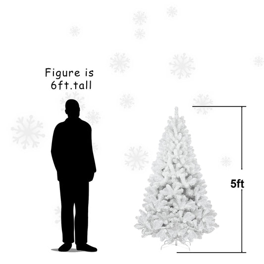 PVC Christmas Tree, Christmas Decorations - 5ft