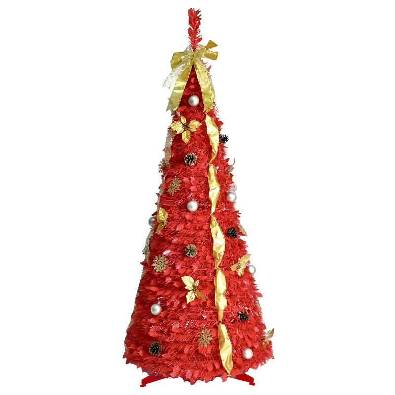 6ft Christmas Tree, Holiday Decorations - 6ft