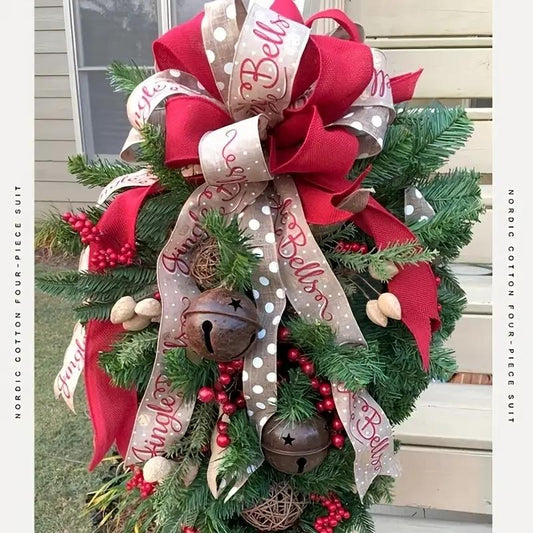 A Christmas Door Hanging Christmas Decorations Holiday Accessories Birthday Party Supplies - 1PC