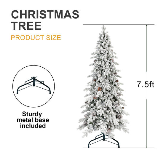 PVC Christmas Tree, Christmas Decorations, - Half of 15ft