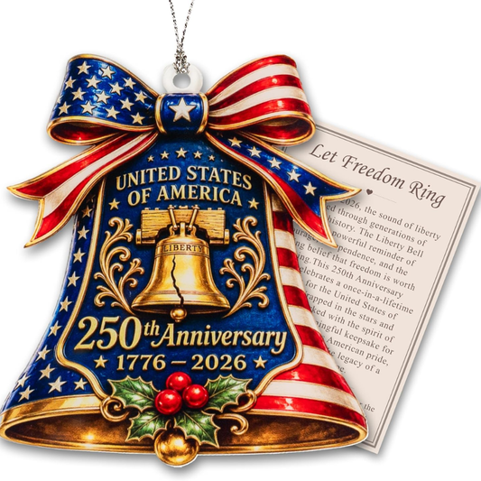 Christmas Decorations Christmas Ornaments  250 Anniversary USA Merchandise Christmas Ornament 2026 Christmas Decoration For Home, Stocking Stuffers  Gifts For Family Mom Dad Coworker - MULTICOLOR